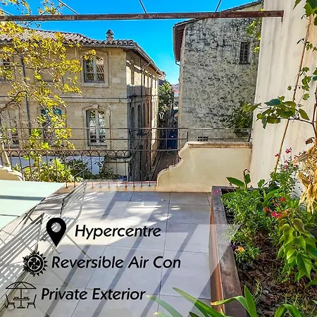 Ac - Private Exterior - Duplex Quartier Des Artistes Apartment Avignon Exterior photo
